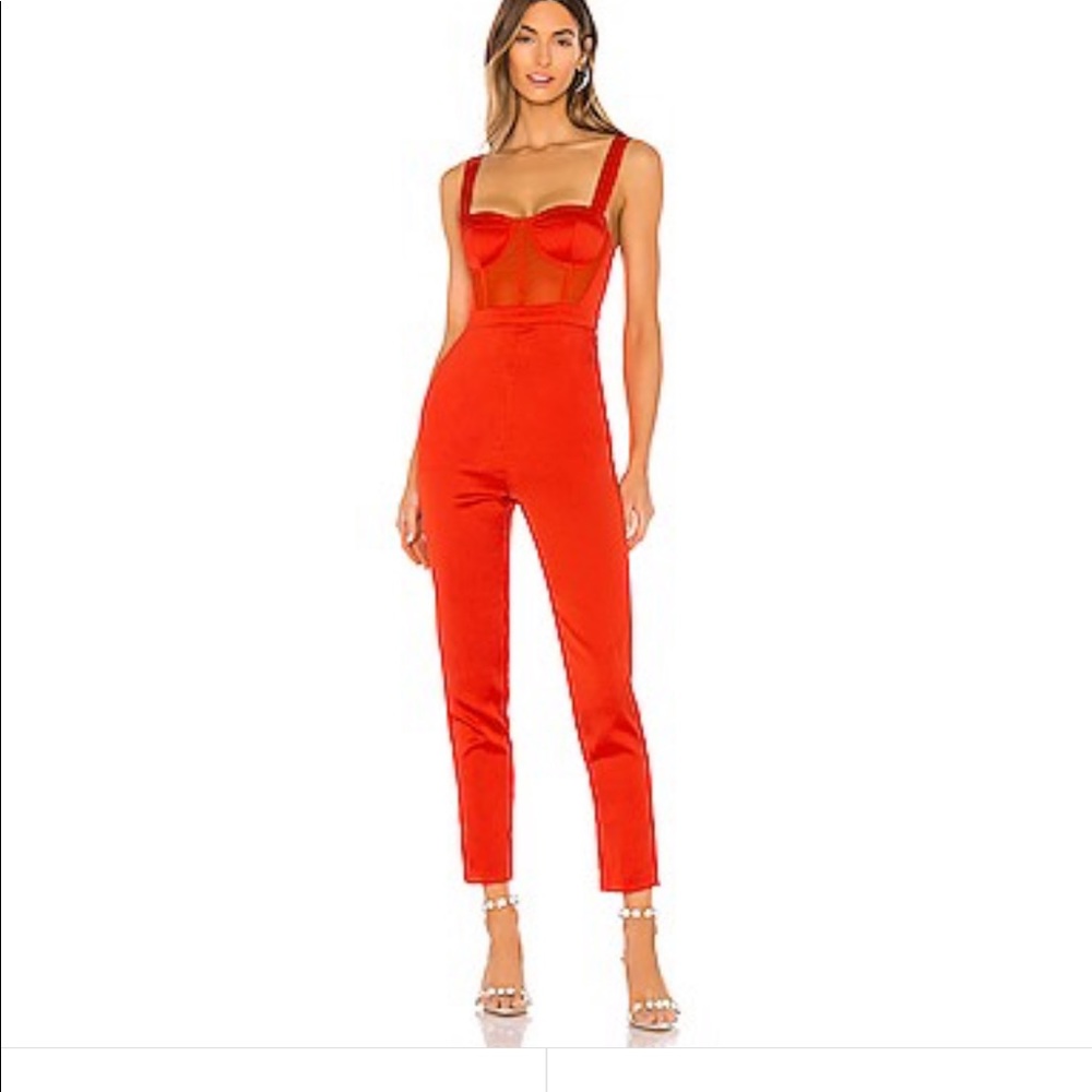 Revolve NBD Kailynn Red Jumpsuit❤️